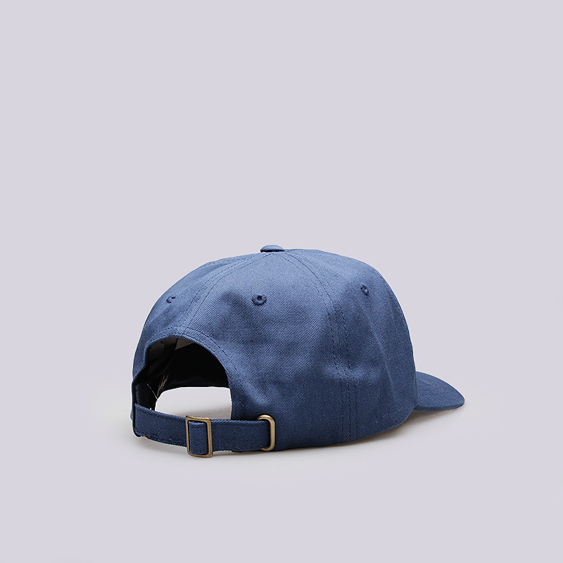  синяя кепка Stussy Tonal Stock Low Cap 131676-navy - цена, описание, фото 3